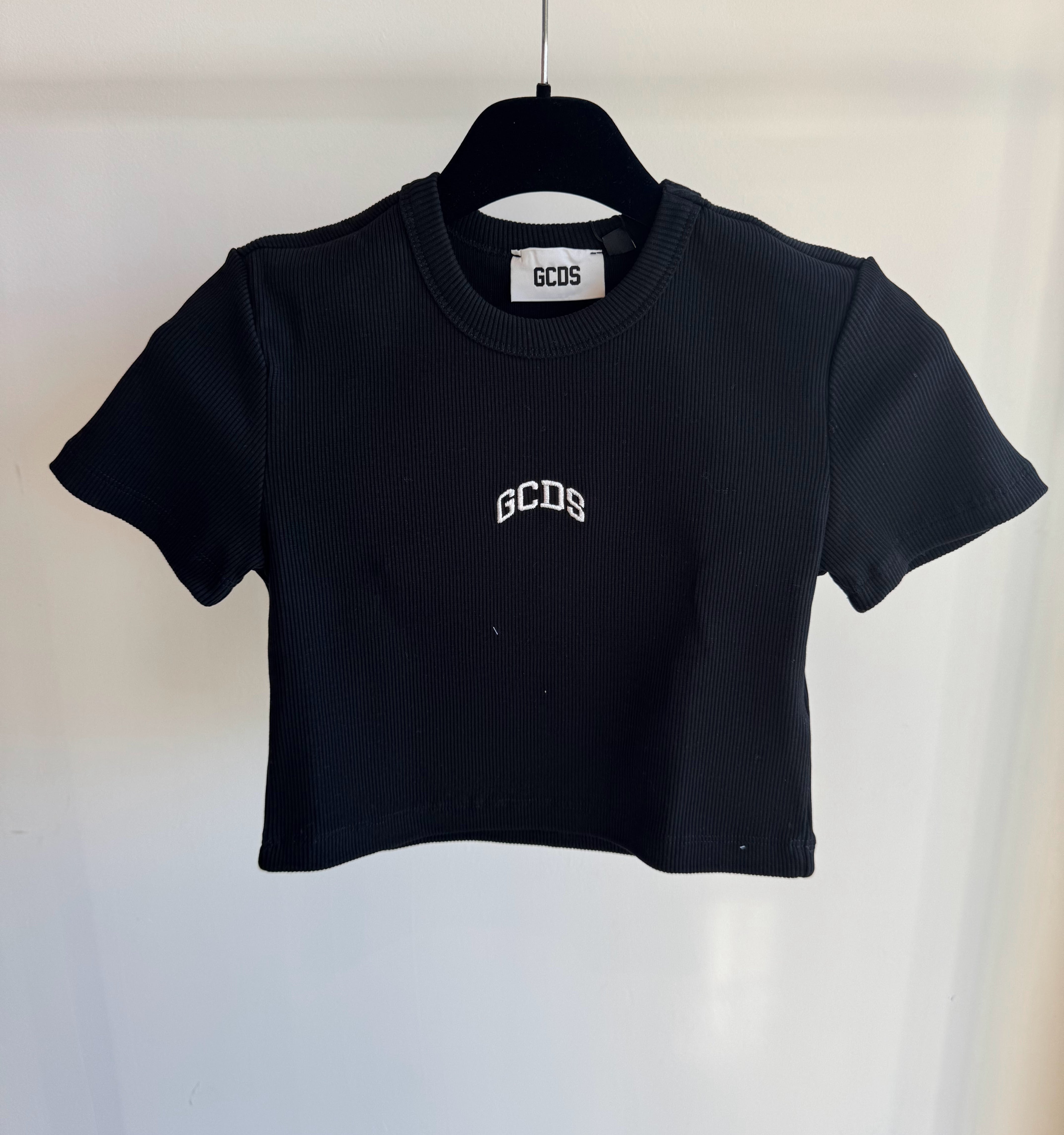 MAGLIA CORTA GCDS NERA