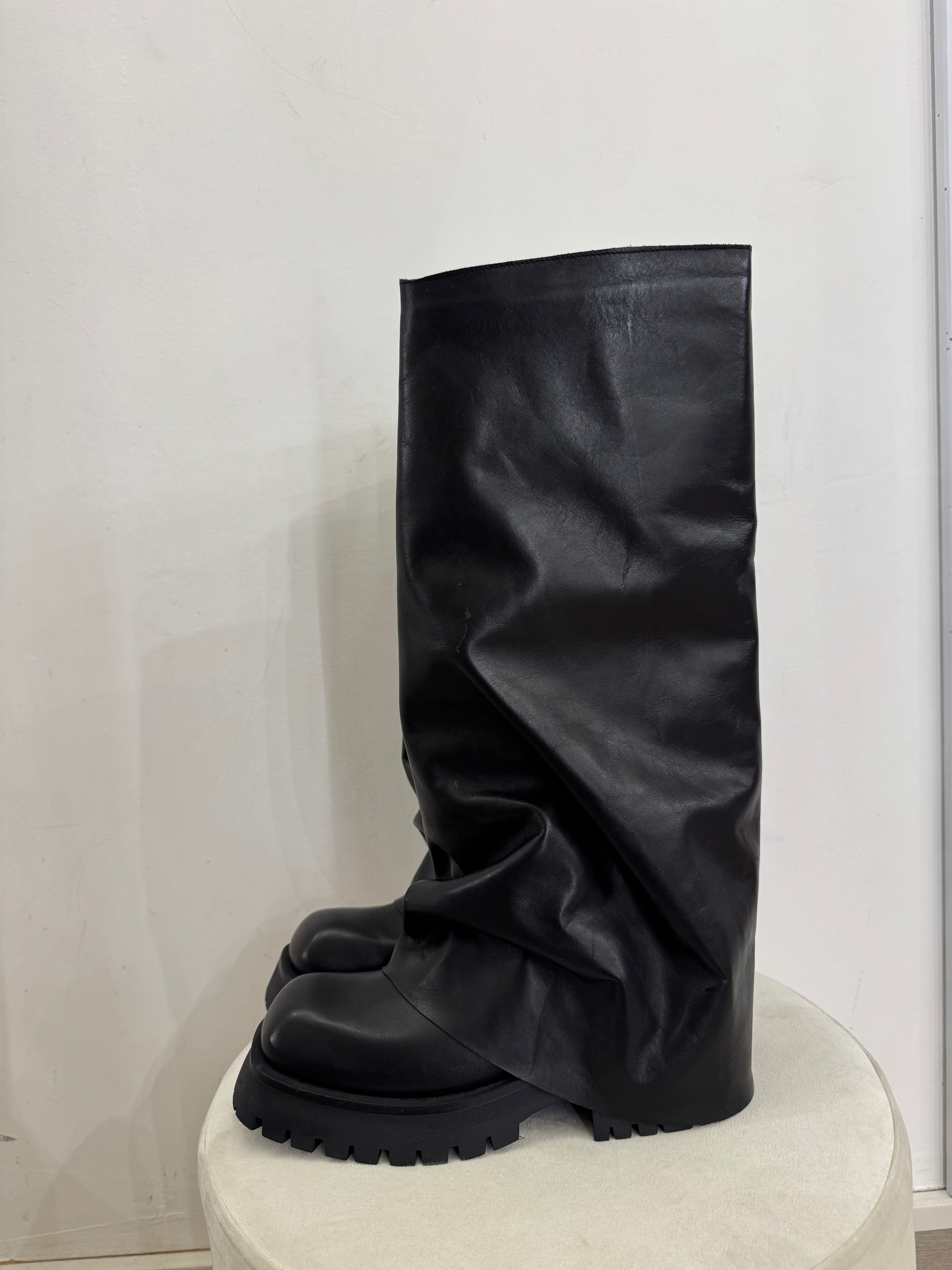 STIVALE BIKER NERO