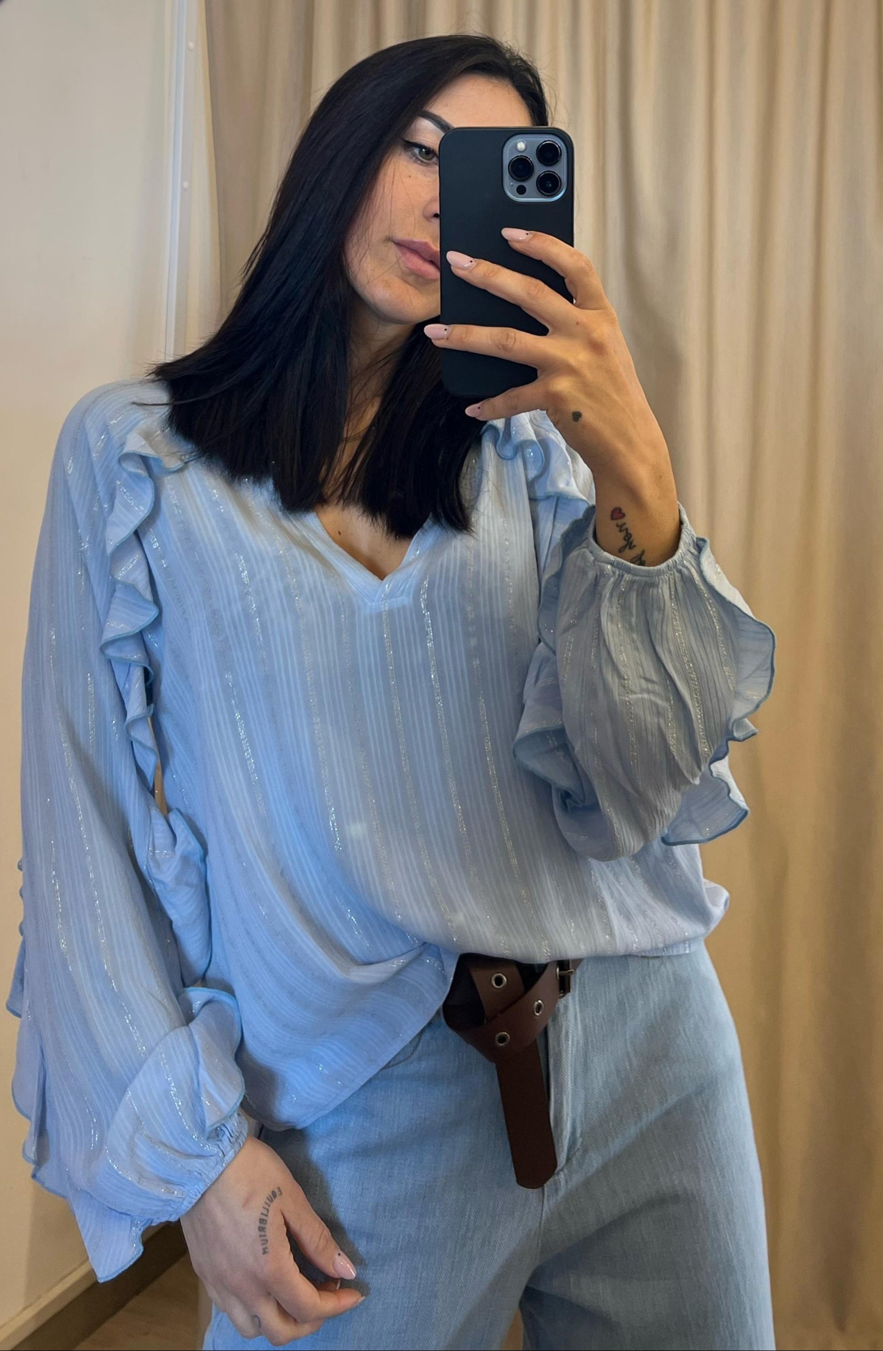 CAMICIA AZZURRA