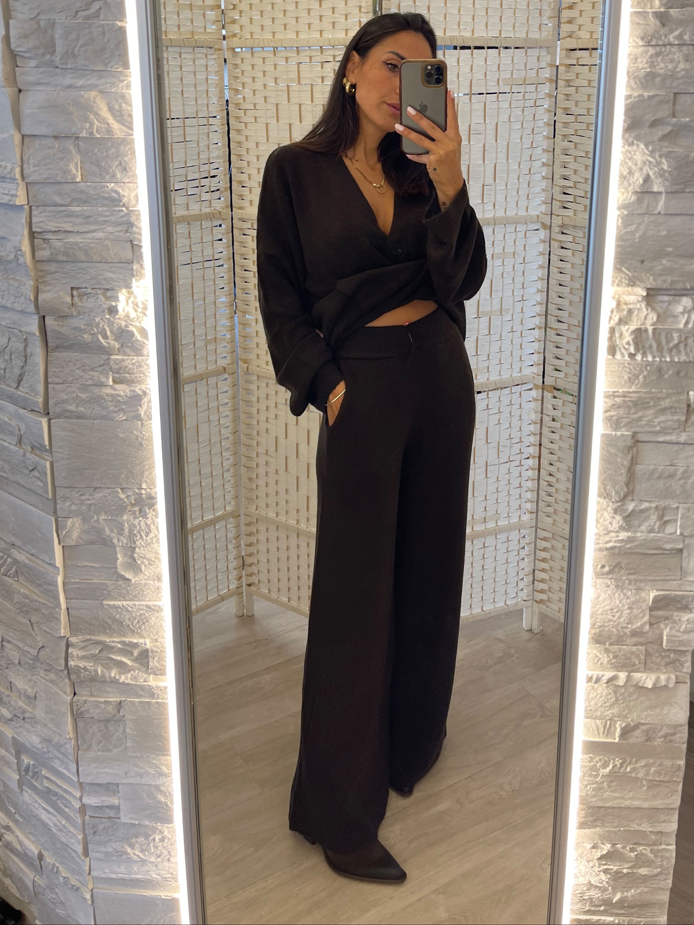 Pantalone marrone Glamorous