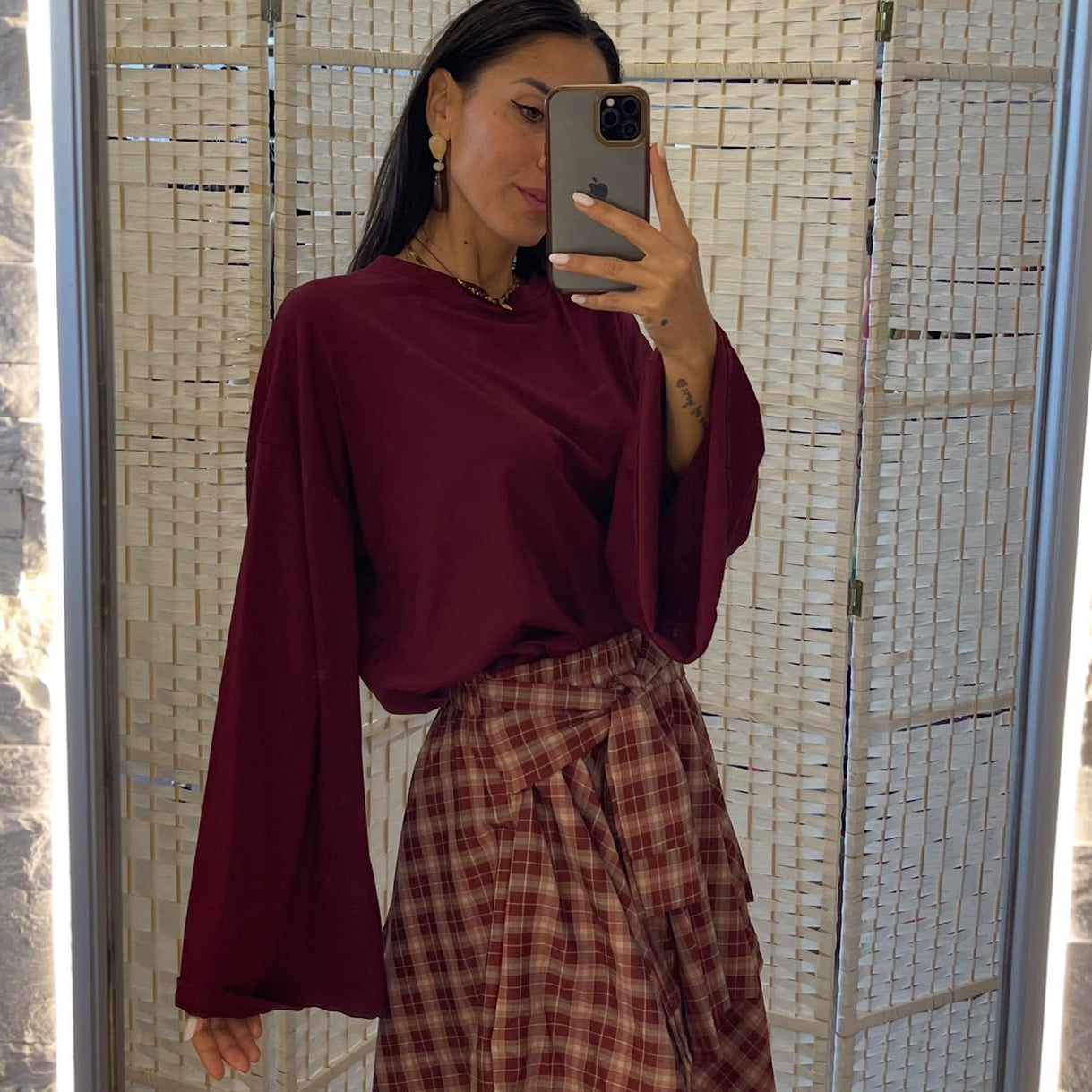 Maglia bordeaux