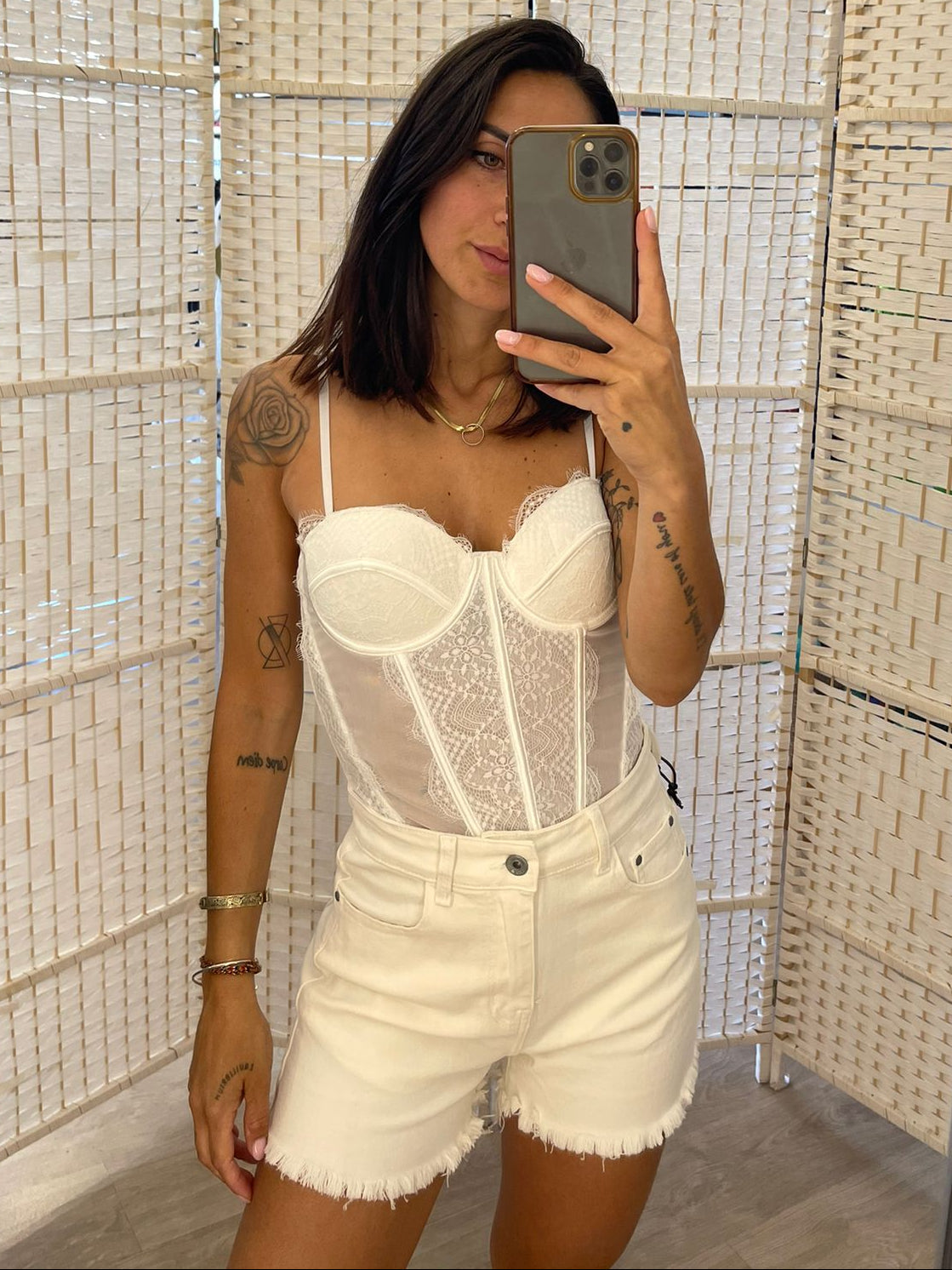 Jeans corto burro