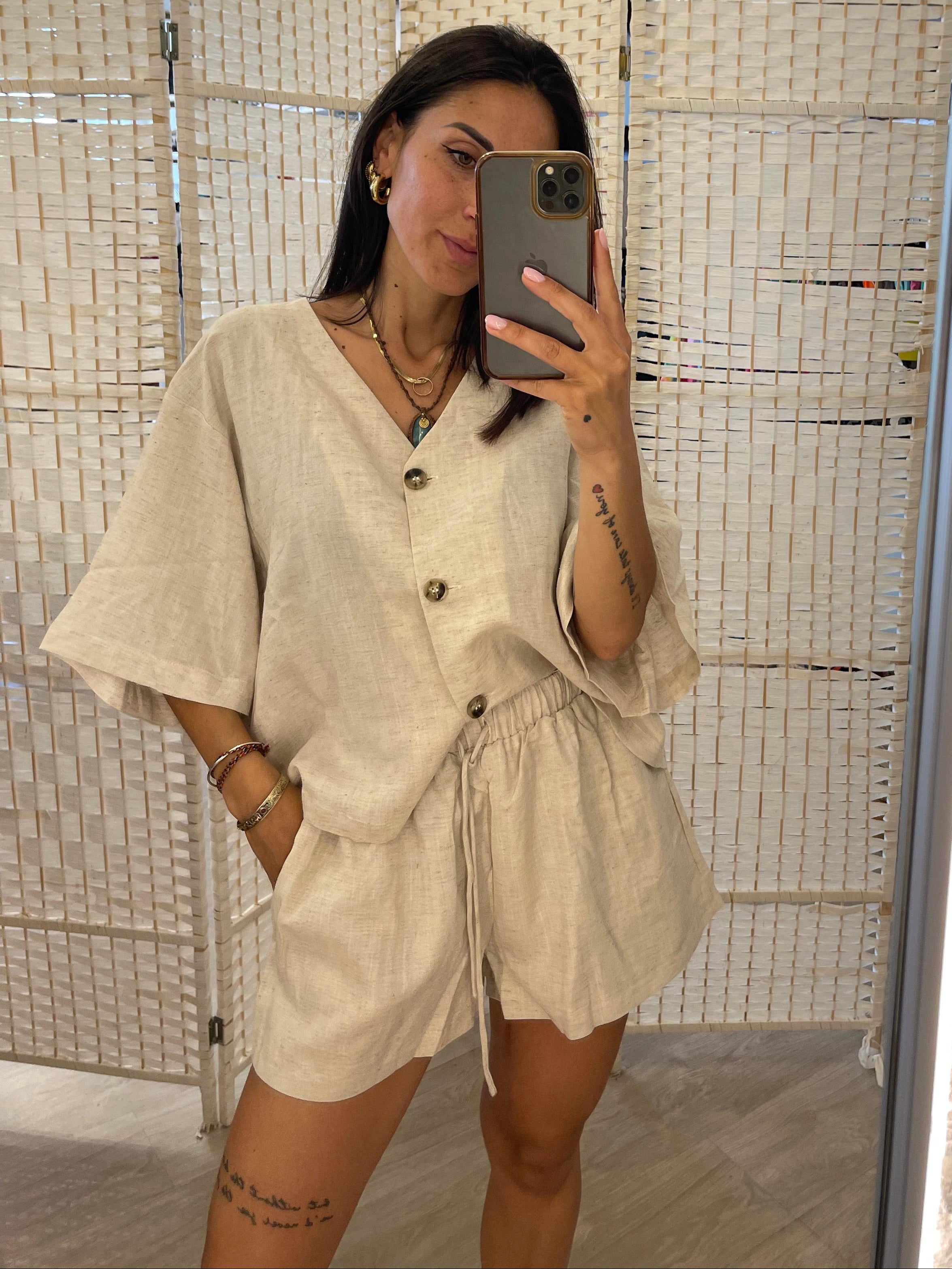 Shorts beige Glamorous