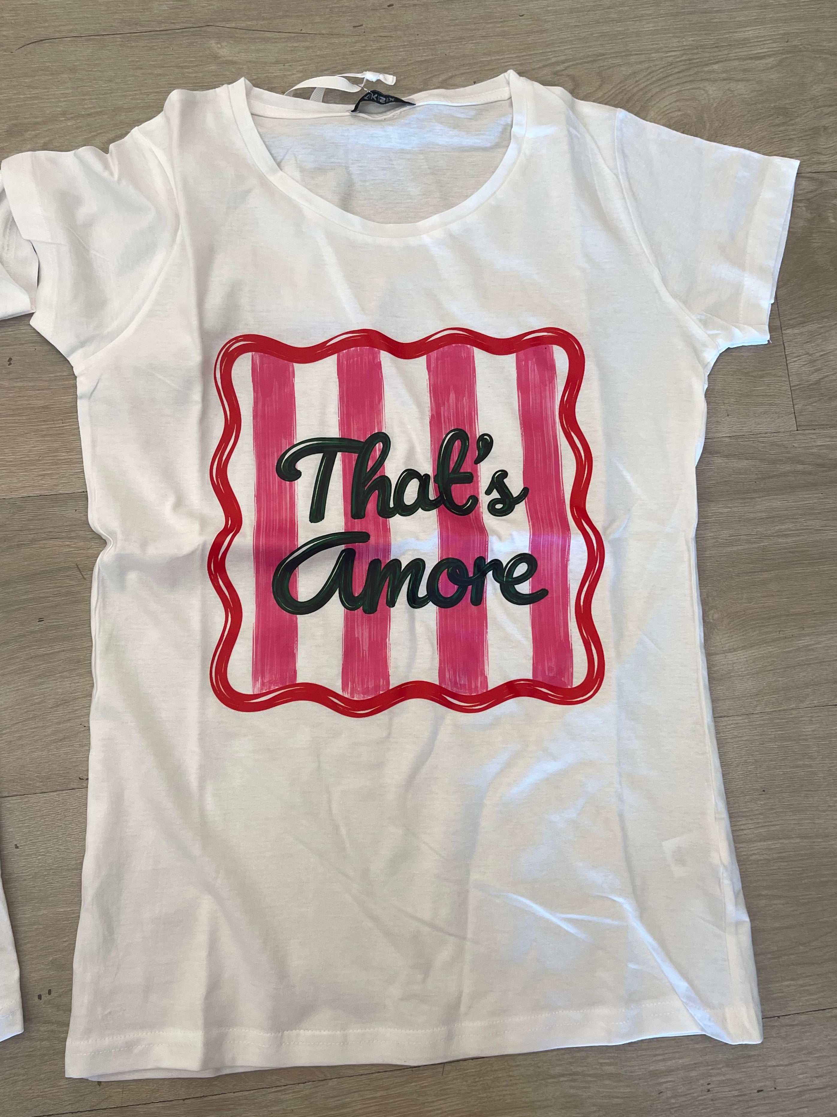 T-shirt THAT'S AMORE Kikisix