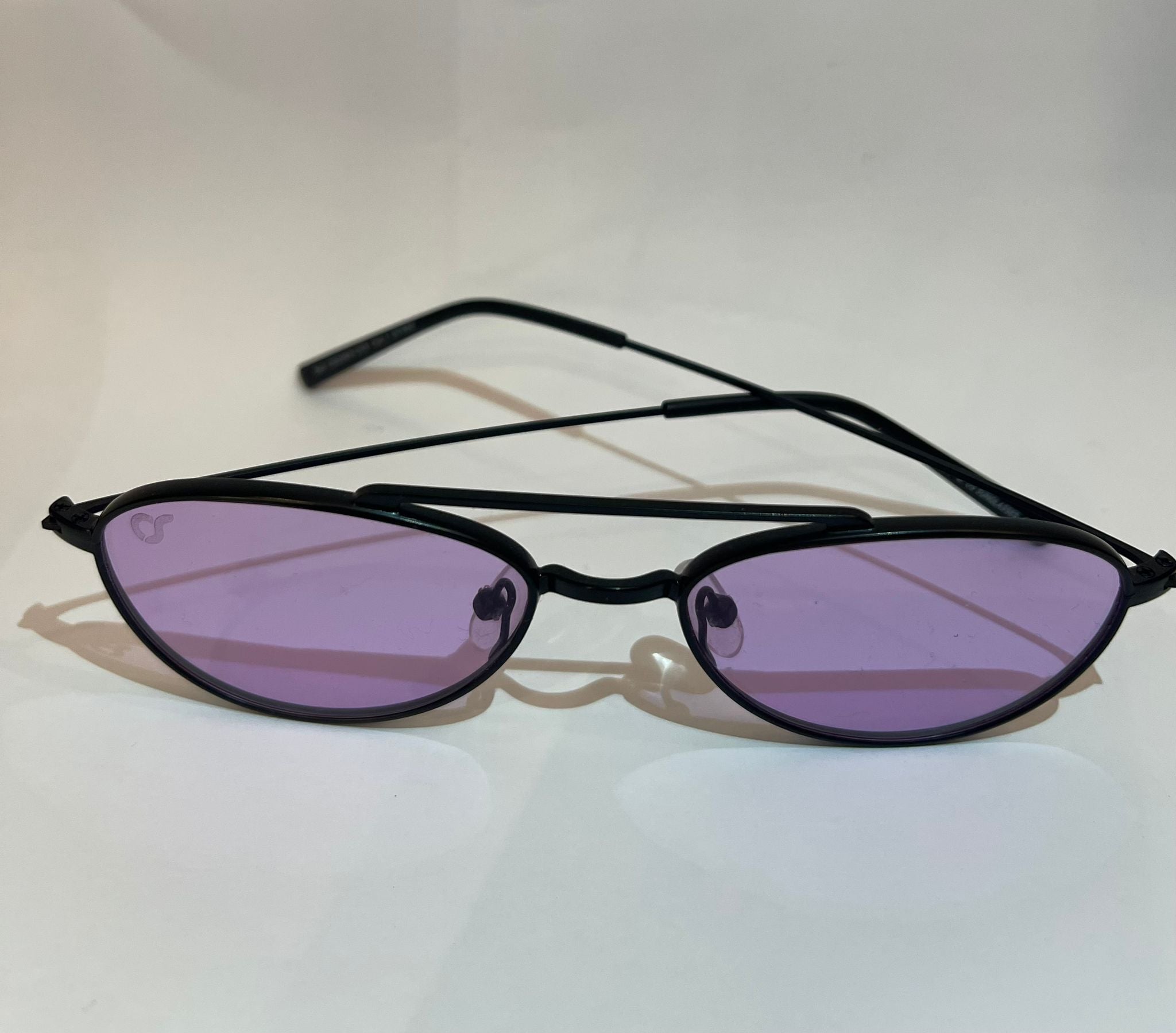 Occhiali lenti viola