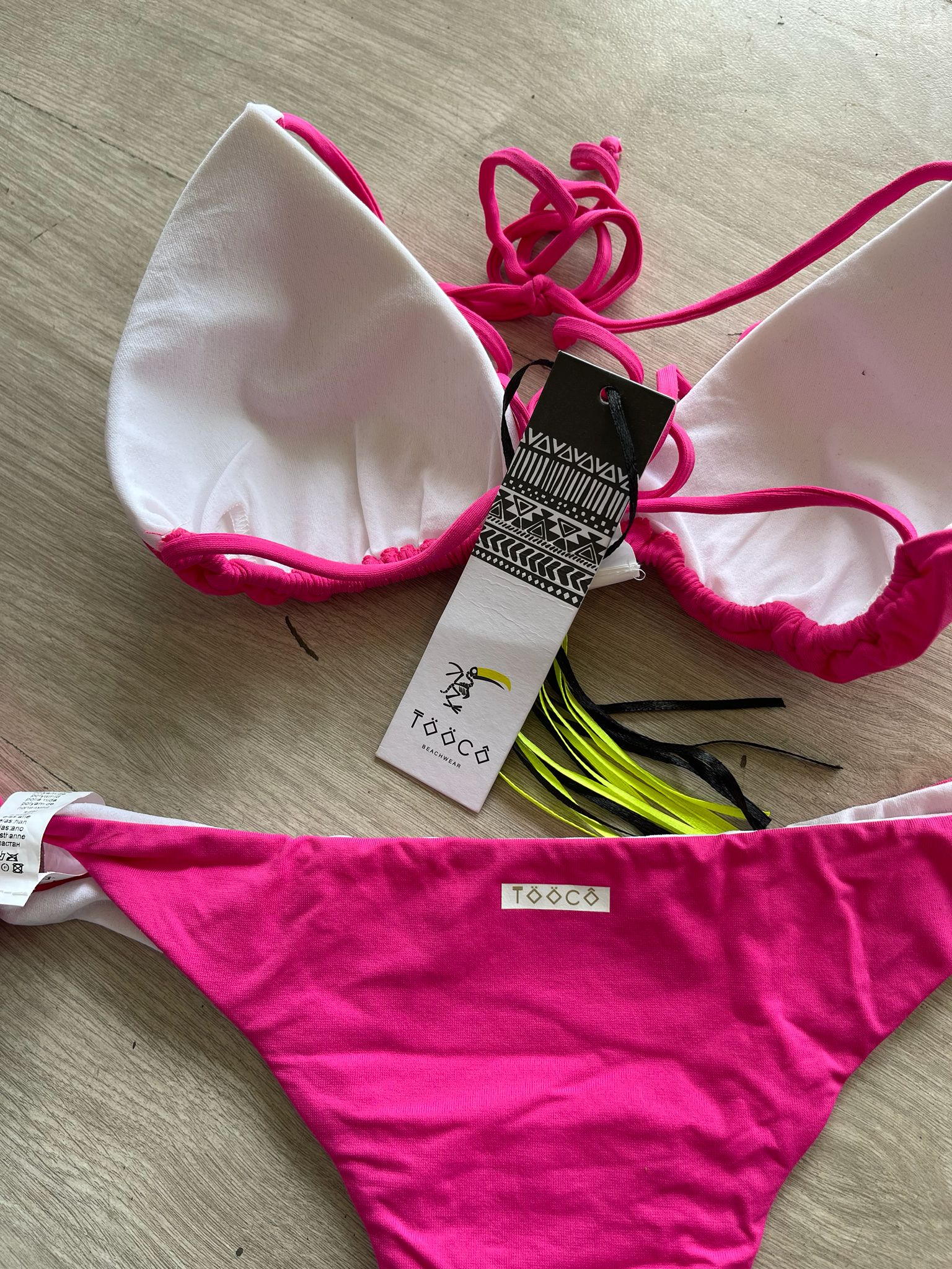 Costume triangolo fucsia TOOCO
