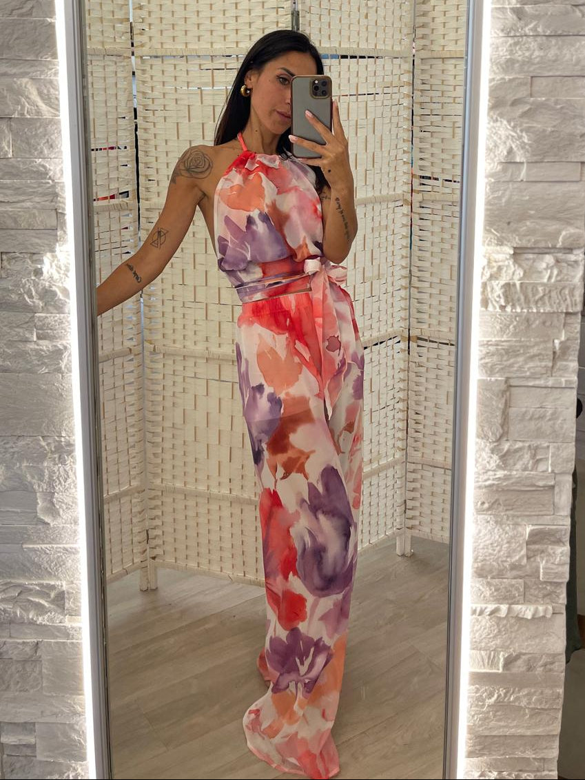 Pantalone fantasia Moqette