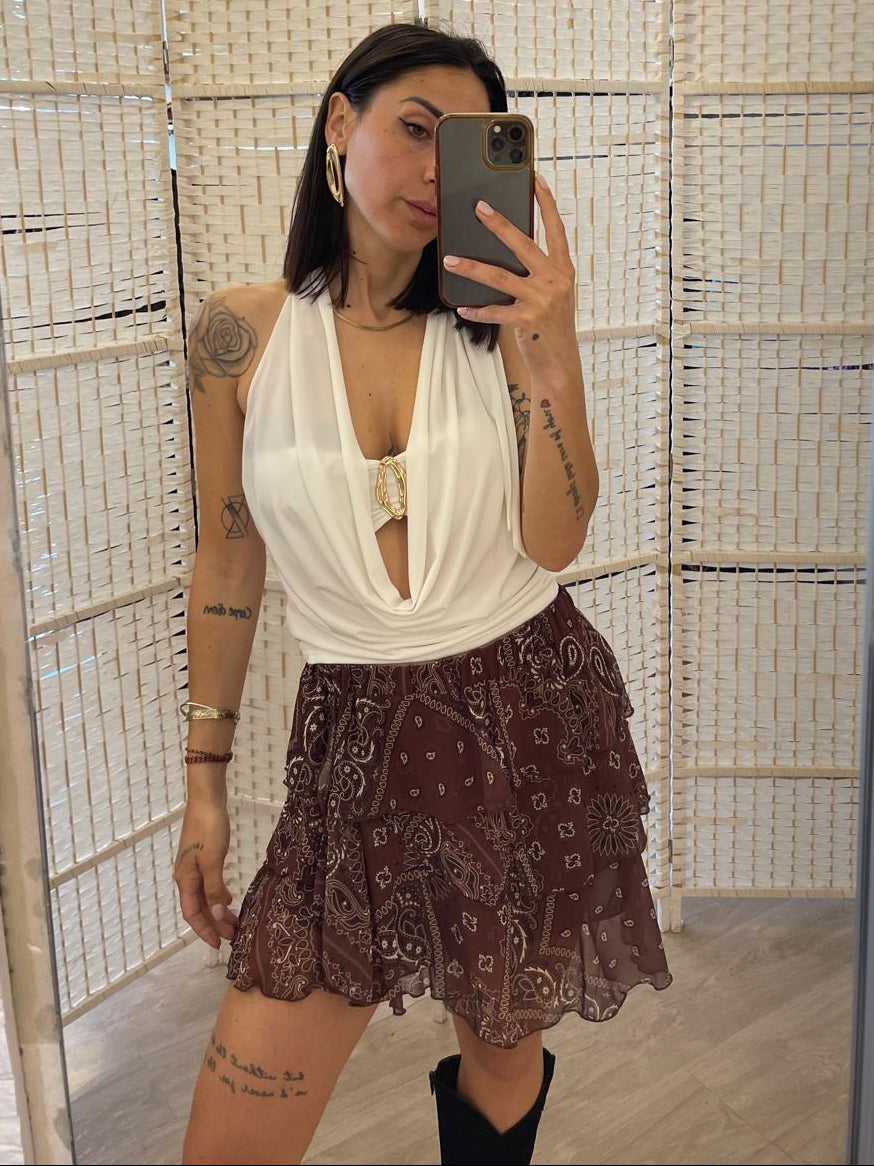 Top bianco