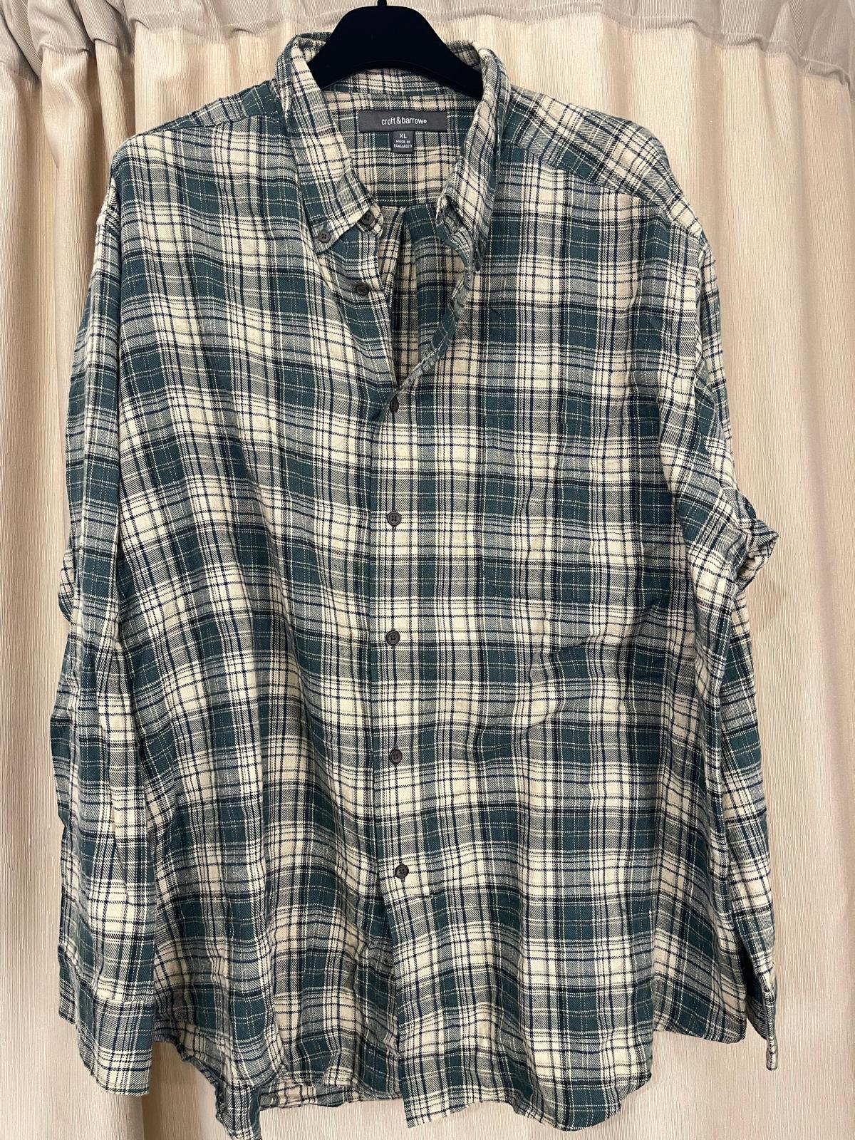 Camicia quadri verde Over Linea Vintage