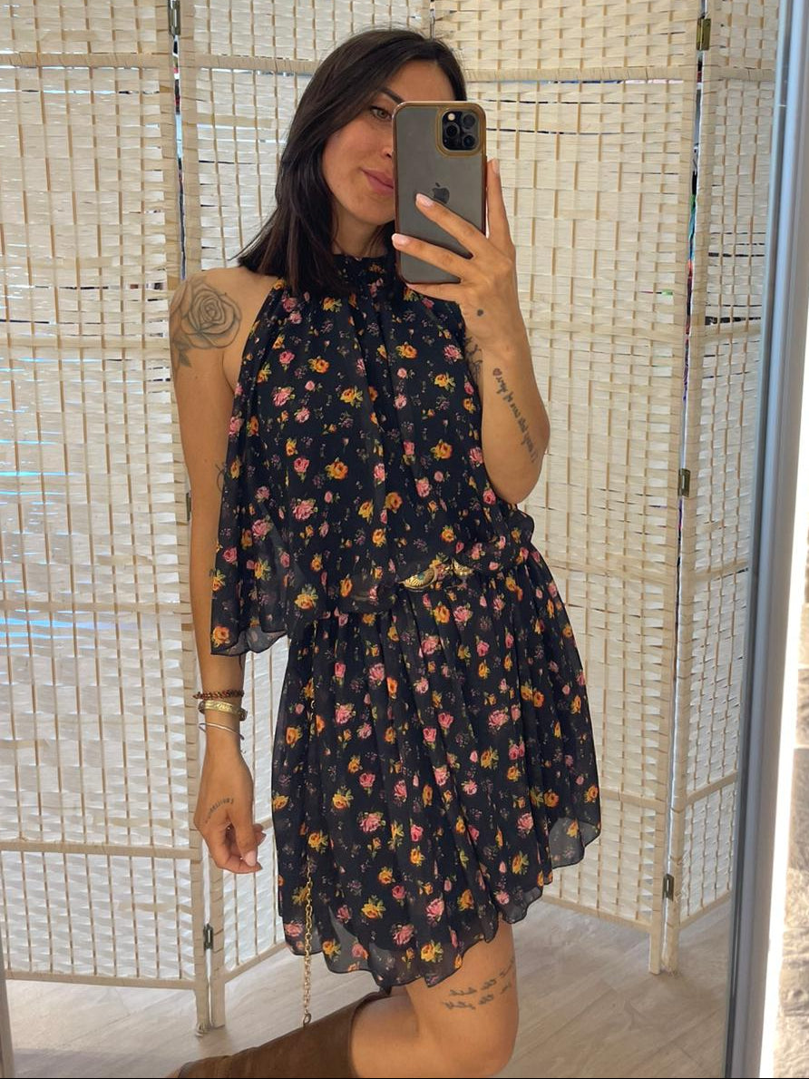 Abito fiori Susymix
