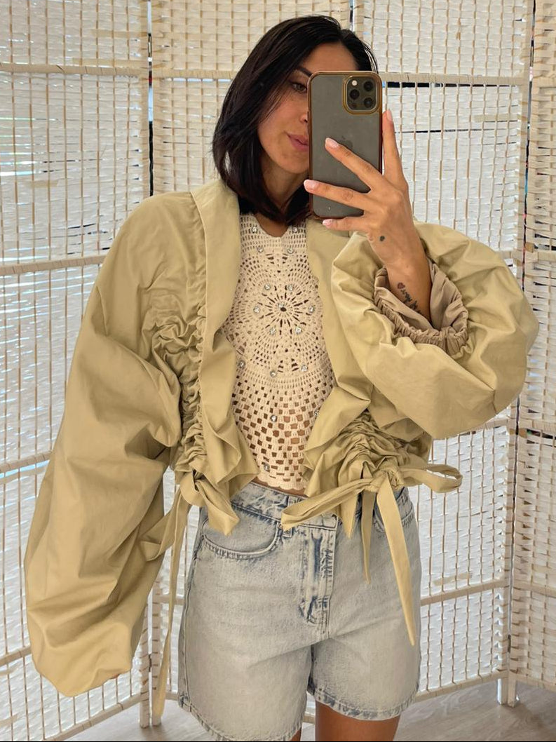 Giacca beige Namastè