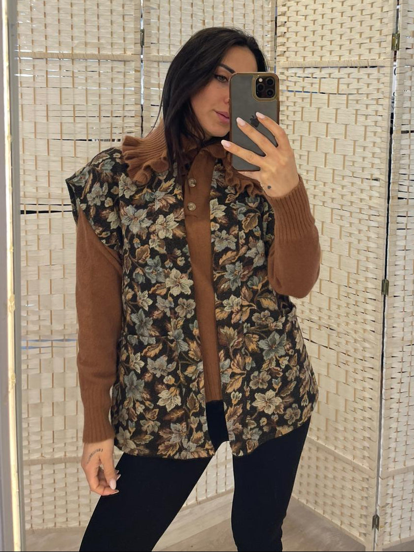 Gilet fiori Lokita