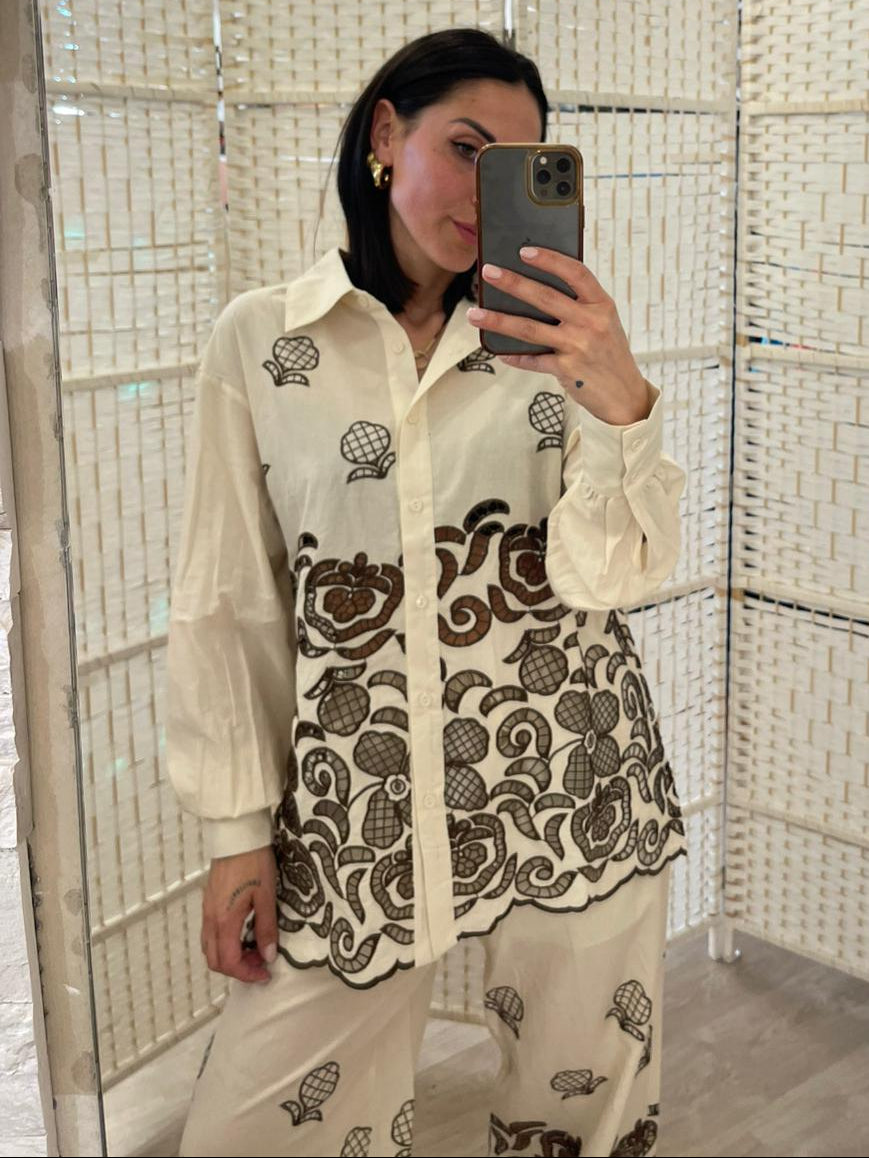Camicia ricamata Glamorous