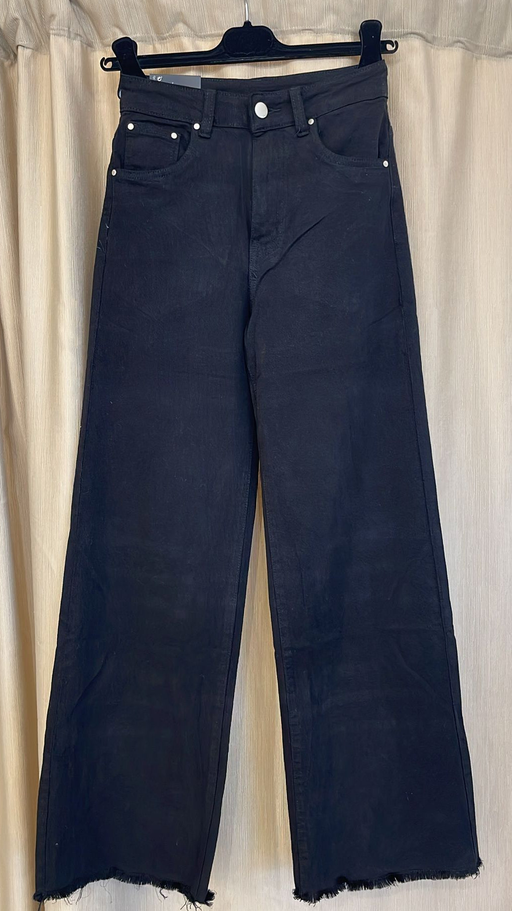 Jeans nero Mom Fit