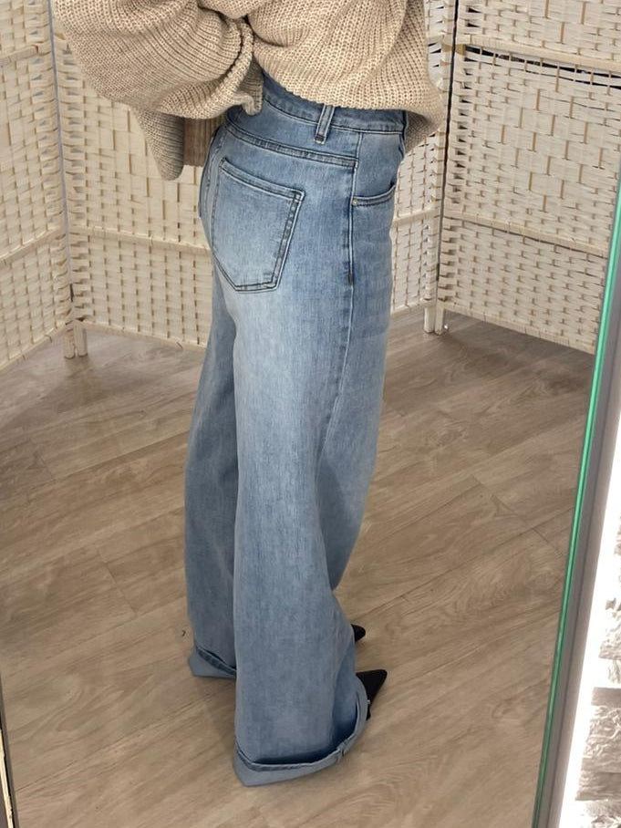 Jeans chiaro morbido Kiki Six