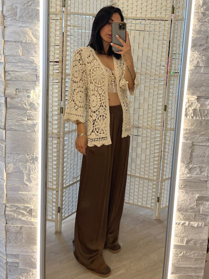 Casacca pizzo Susymix