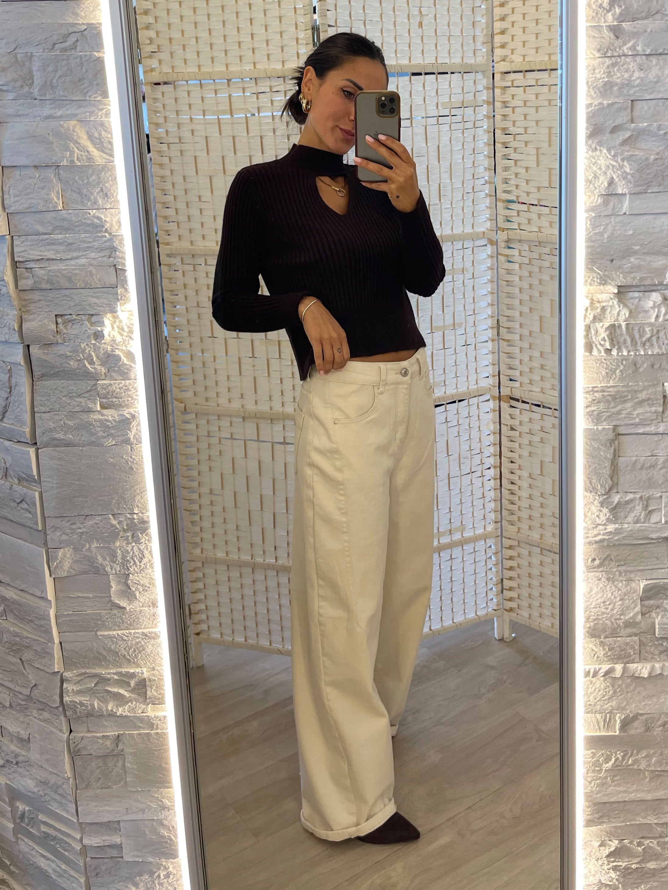 Jeans burro Mom Fit