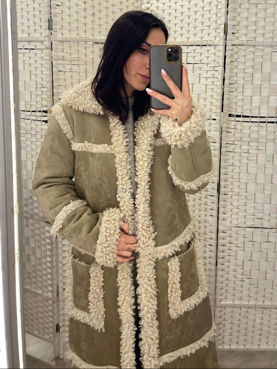 Eco montone beige Glamorous