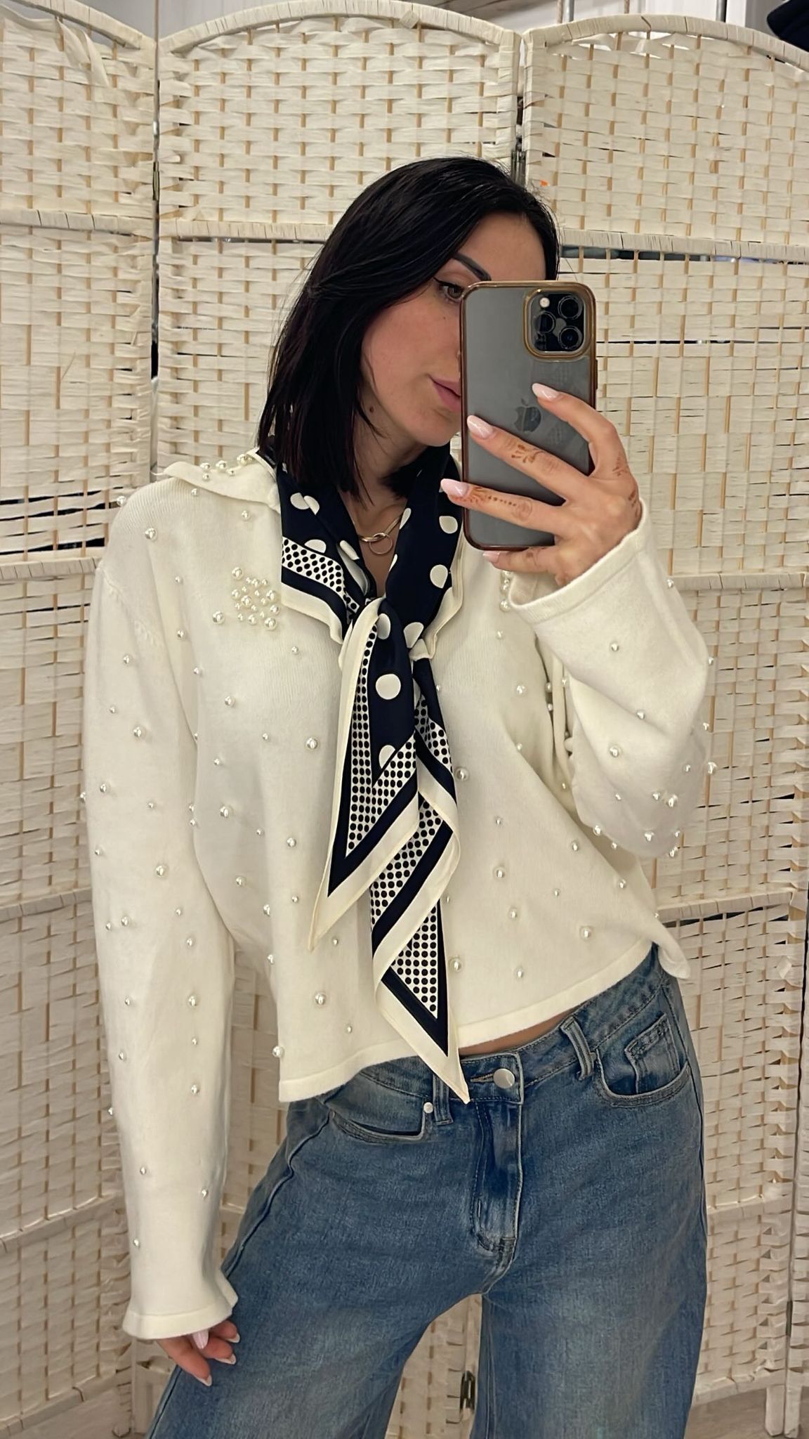 Foulard pois