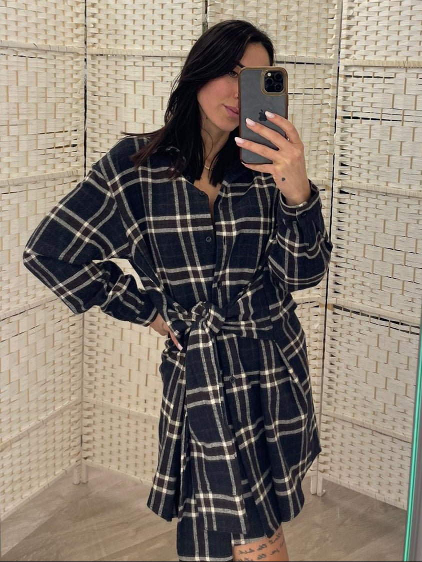 Abito quadri Kiki Six