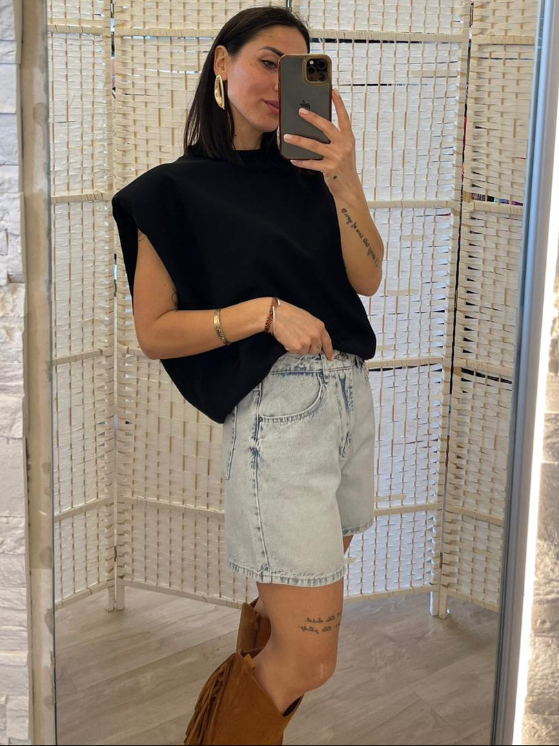 Pantaloncino denim Kontatto