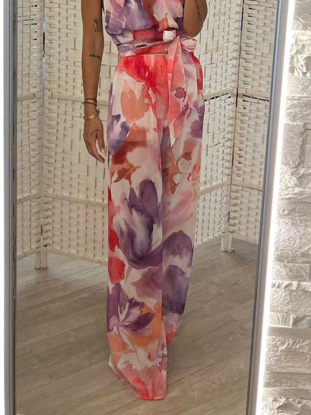 Pantalone fantasia Moqette