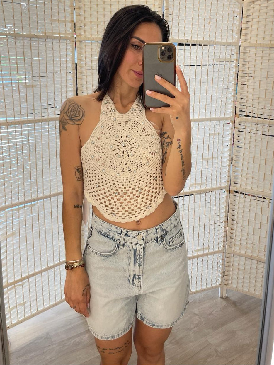 Top crochet Glamorous