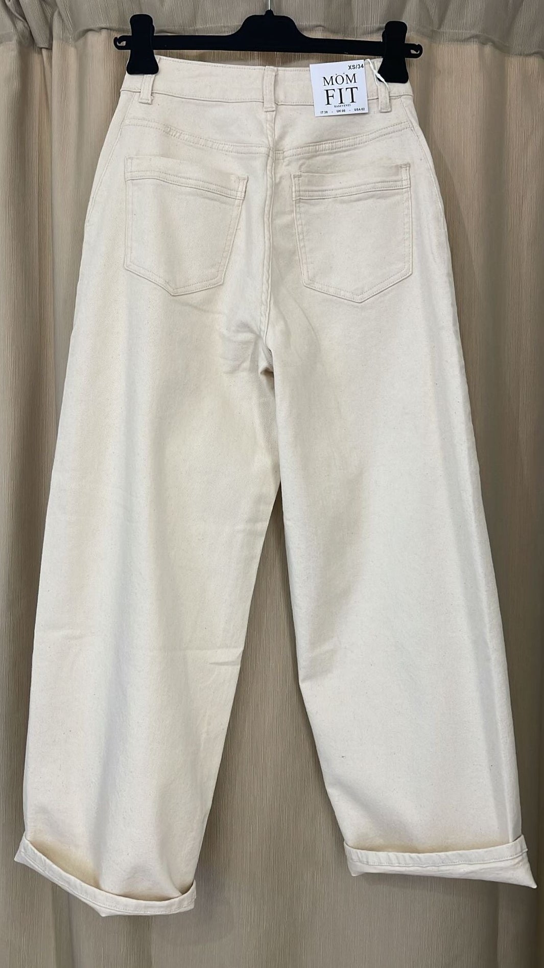 Jeans burro Mom Fit