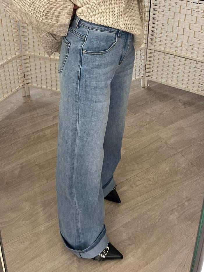 Jeans chiaro morbido Kiki Six