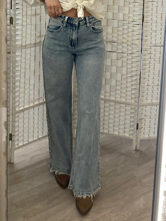 Jeans dritto palazzo