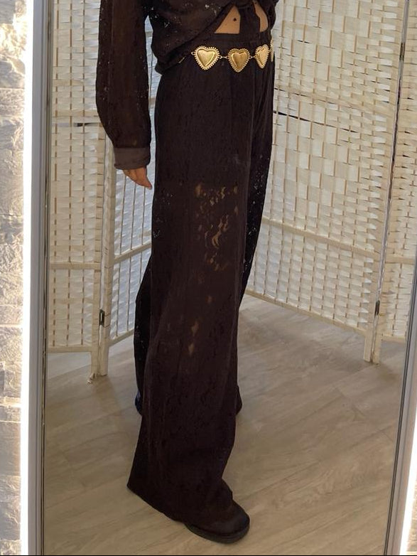 Pantalone pizzo moro Kikisix