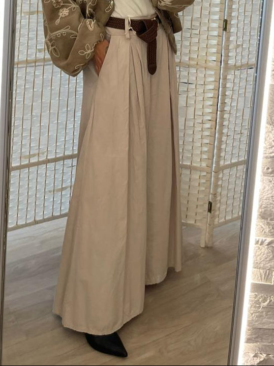 Pantagonna palazzo nero e beige