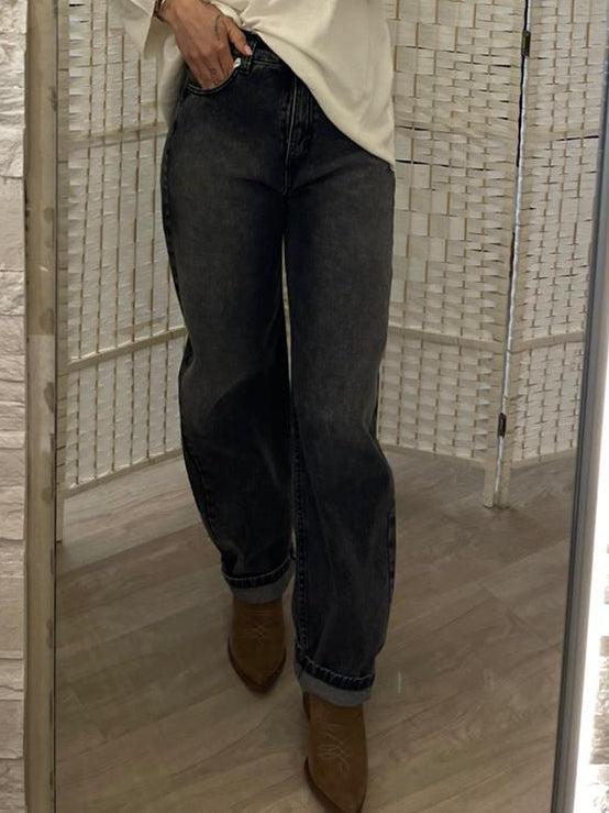 Jeans baloon tessuto fermo KIKI SIX