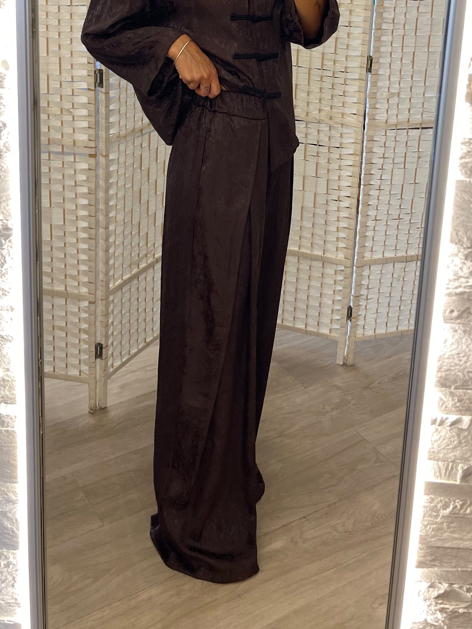 Pantalone marrone Kikisix