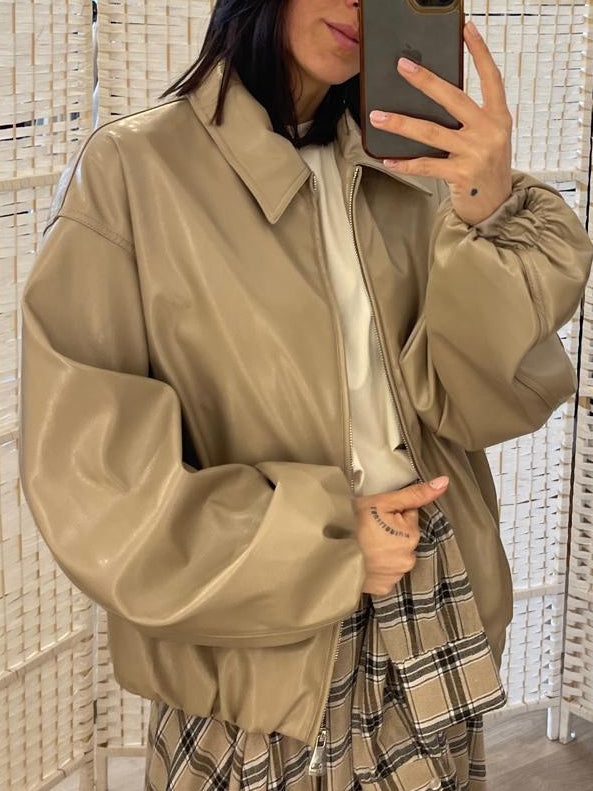 Bomber ecopelle Namaste