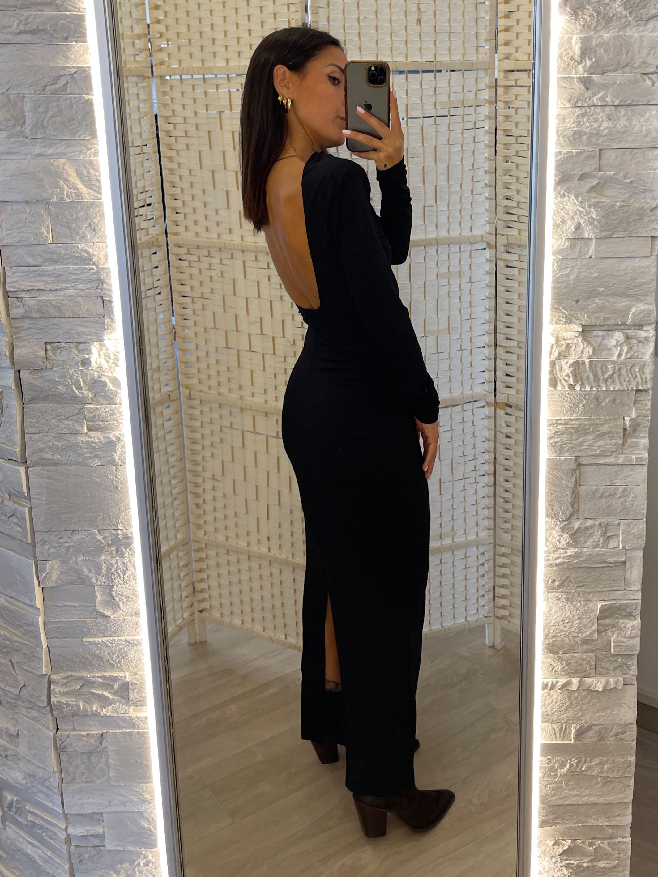 Abito nero Glamorous