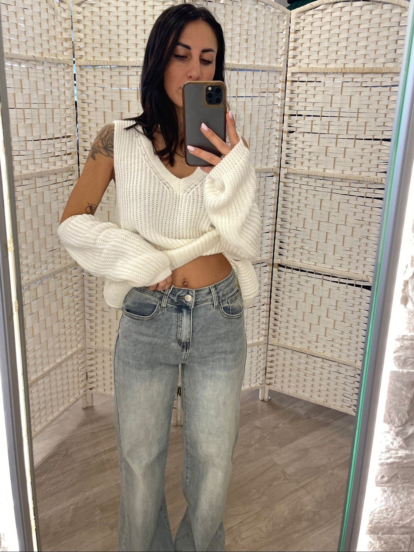 Jeans elasticizzato chiaro