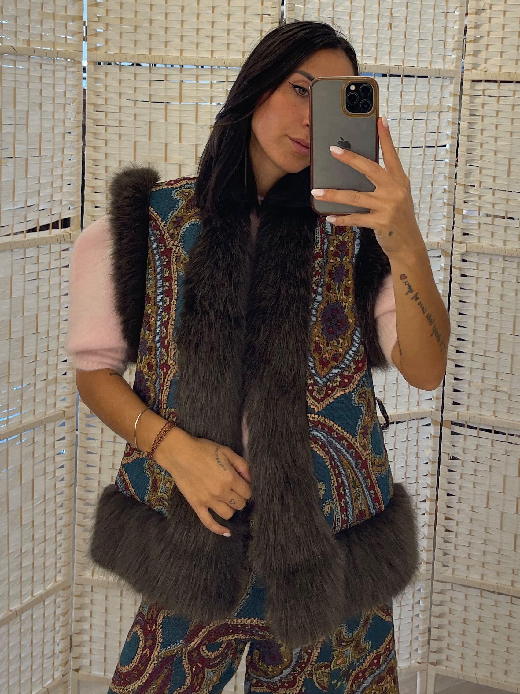 Gilet jaquard Kontatto