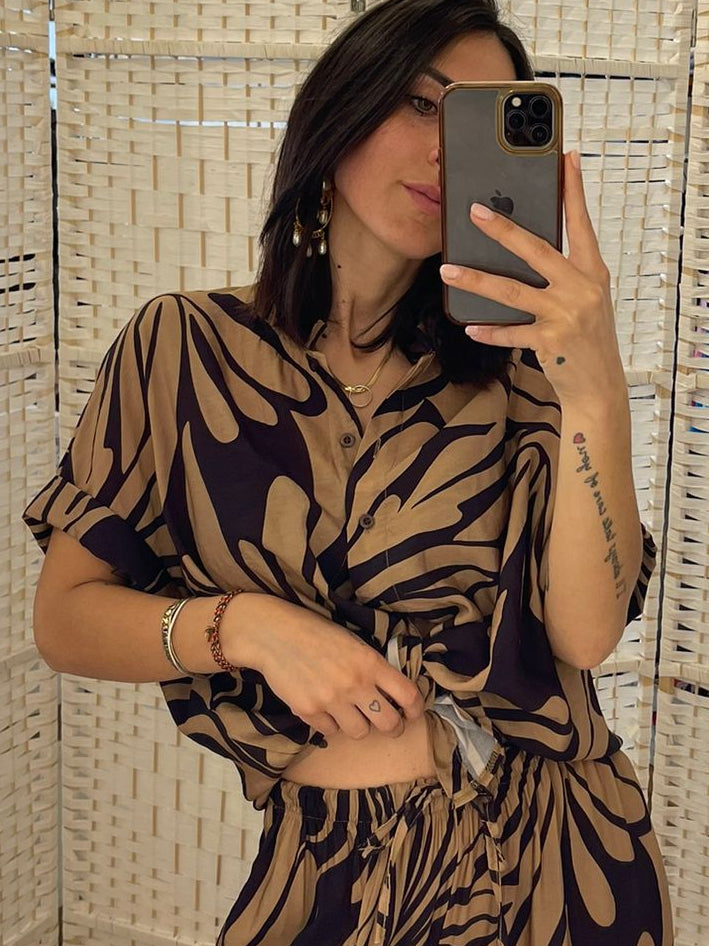 Camicia fantasia Kikisix