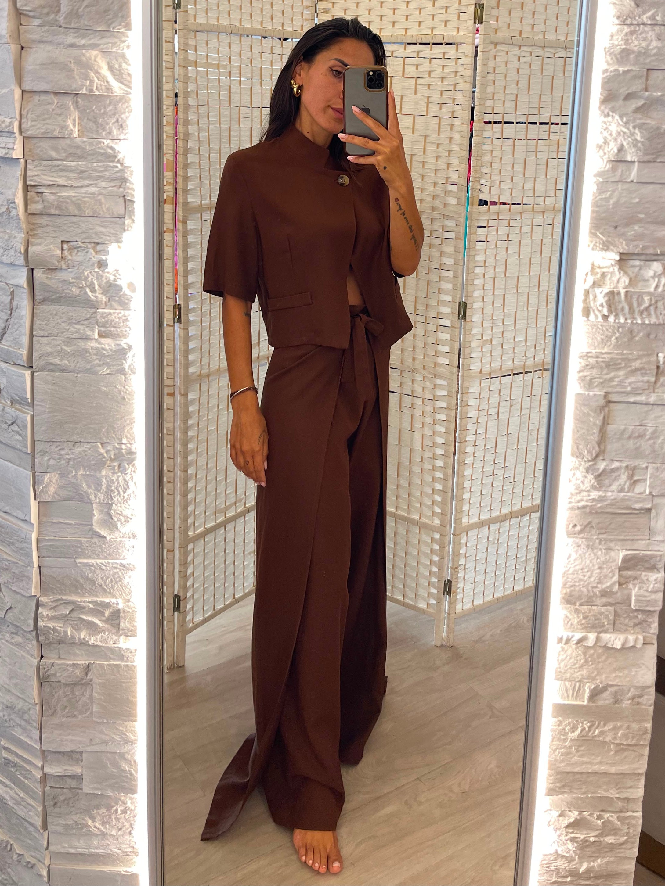 Pantalone cioccolato Kikisix