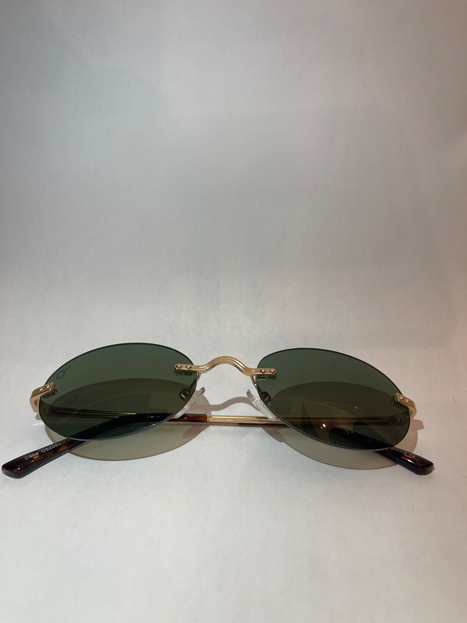 Occhiali lenti verdi