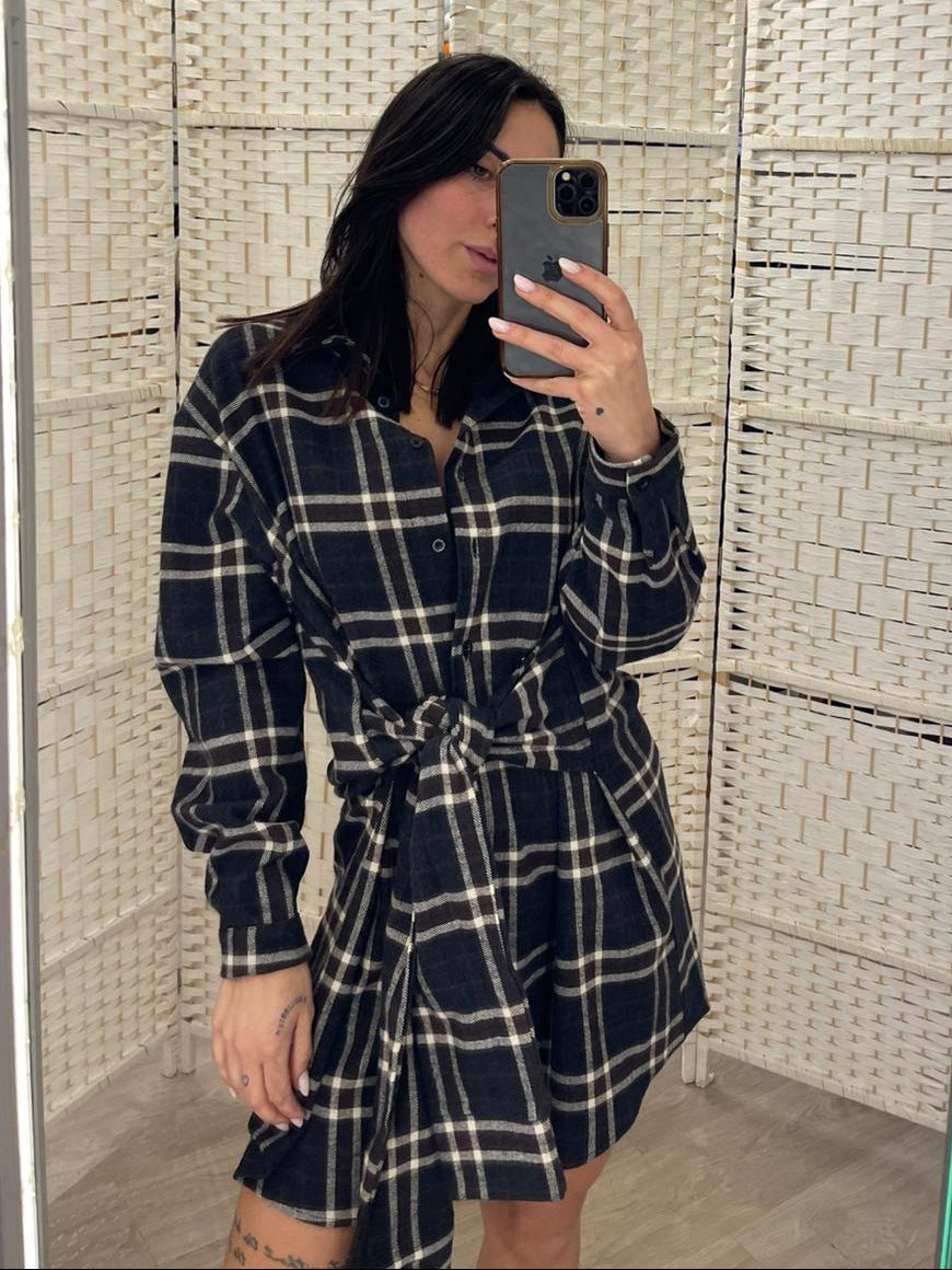 Abito quadri Kiki Six