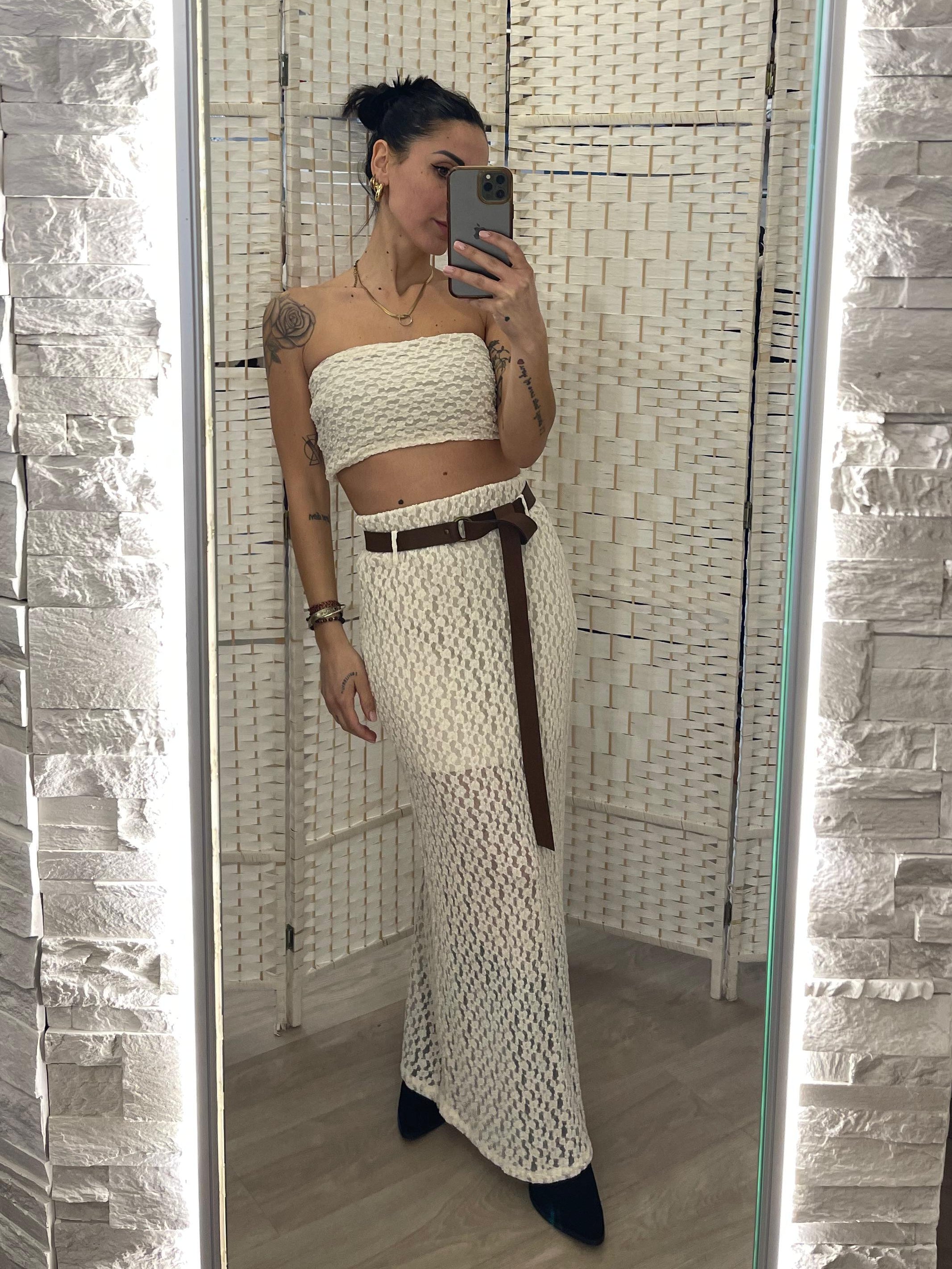 Set gonna + top burro Kikisix