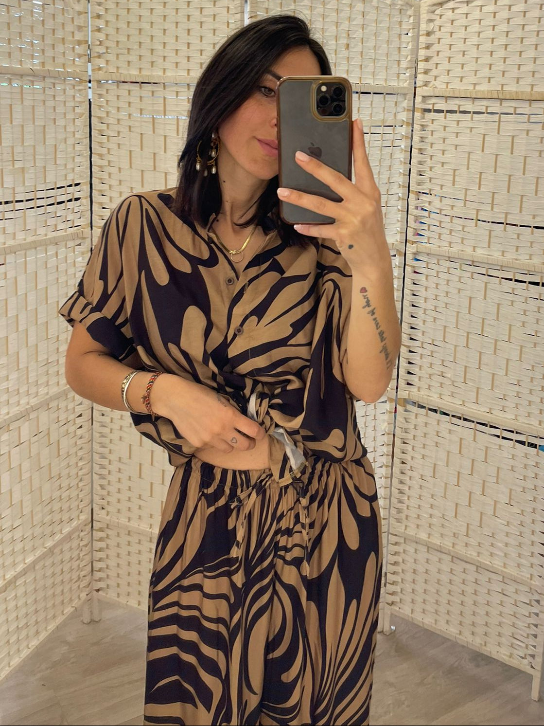 Camicia fantasia Kikisix
