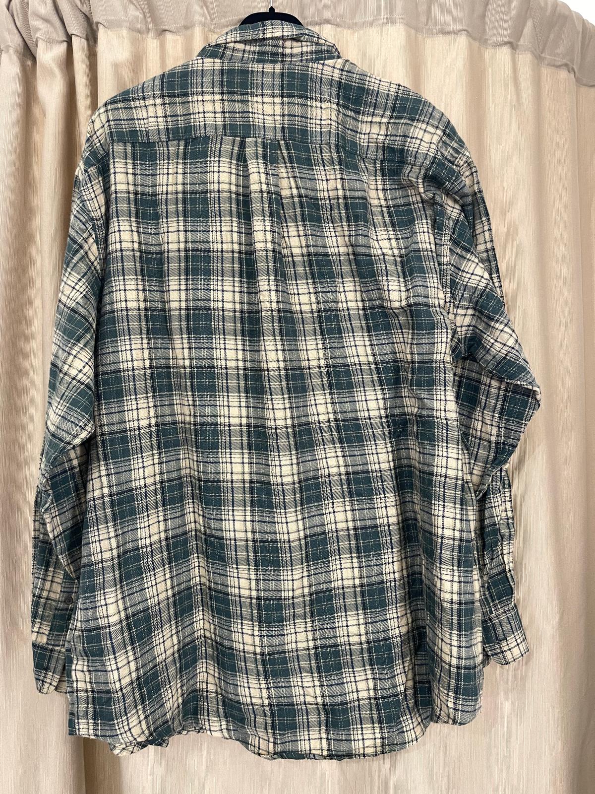 Camicia quadri verde Over Linea Vintage