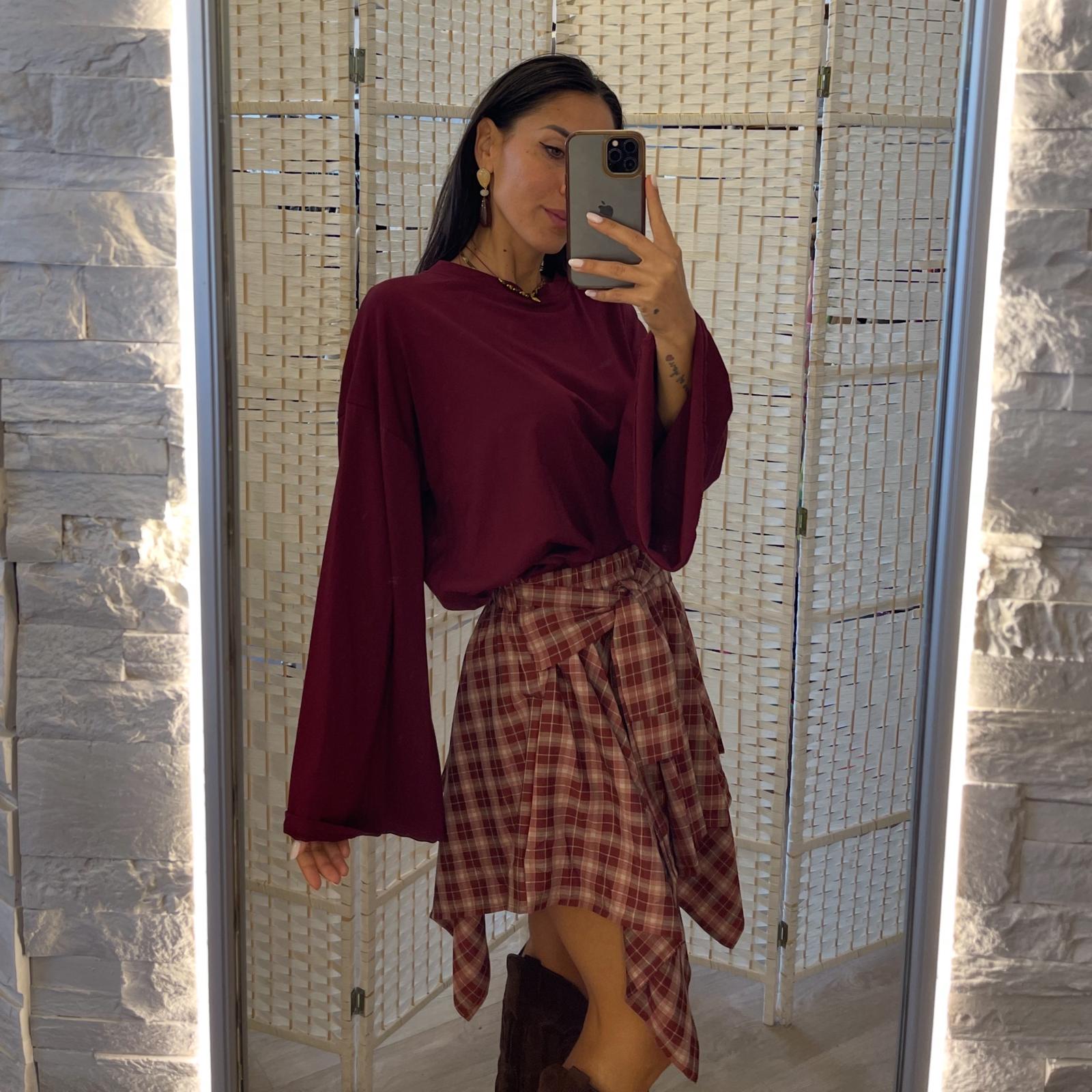 Maglia bordeaux