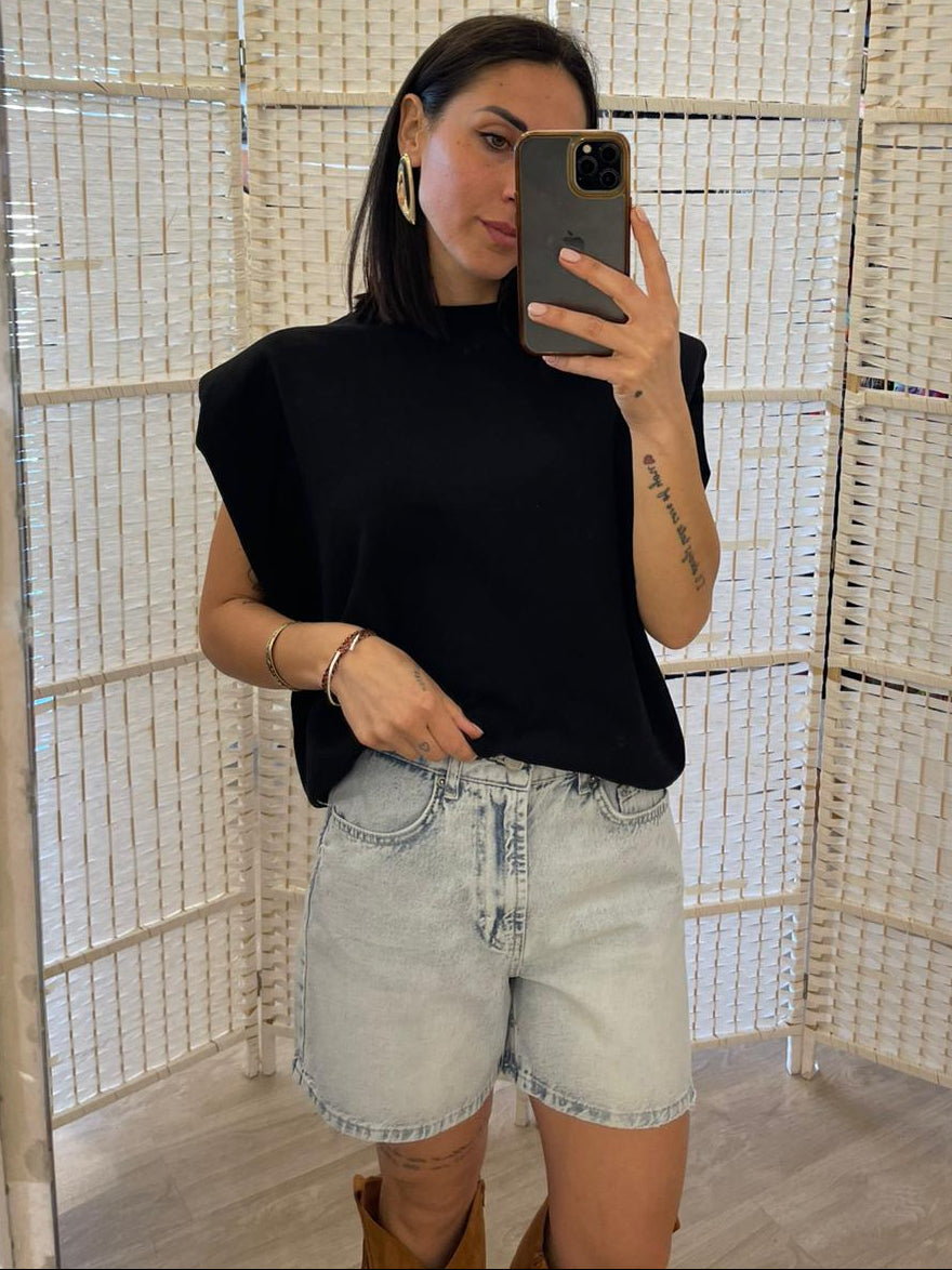 Pantaloncino denim Kontatto