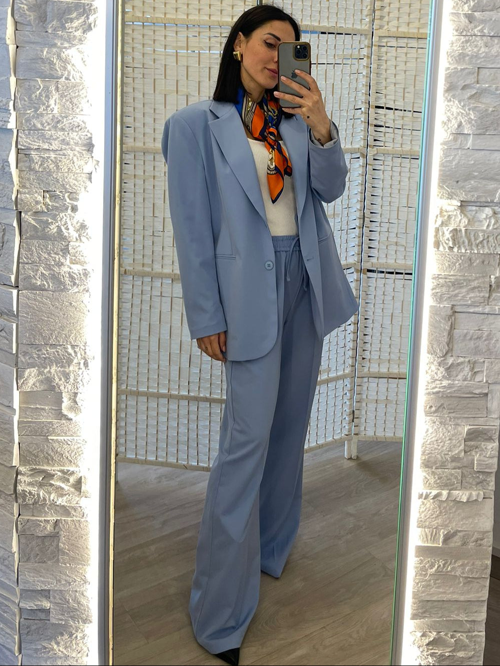 Pantalone azzurro Kikisix
