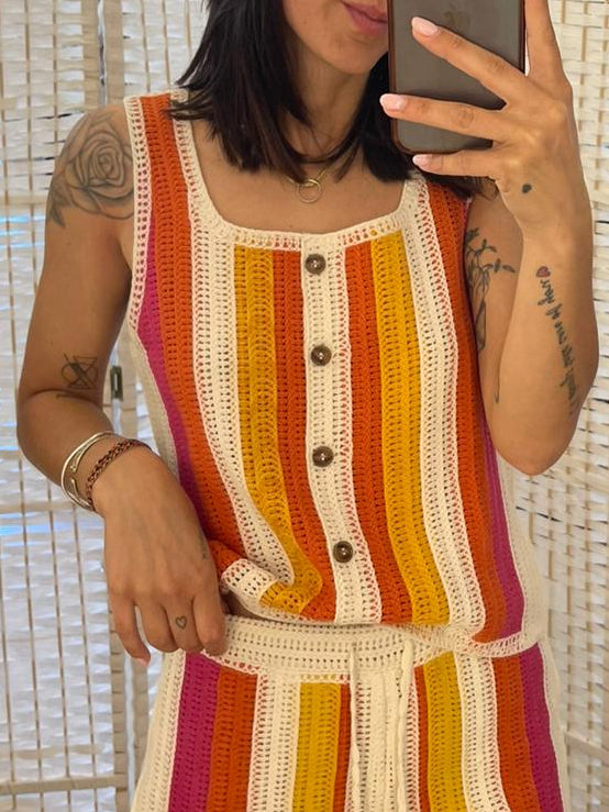 Top crochet La Petite Etoile
