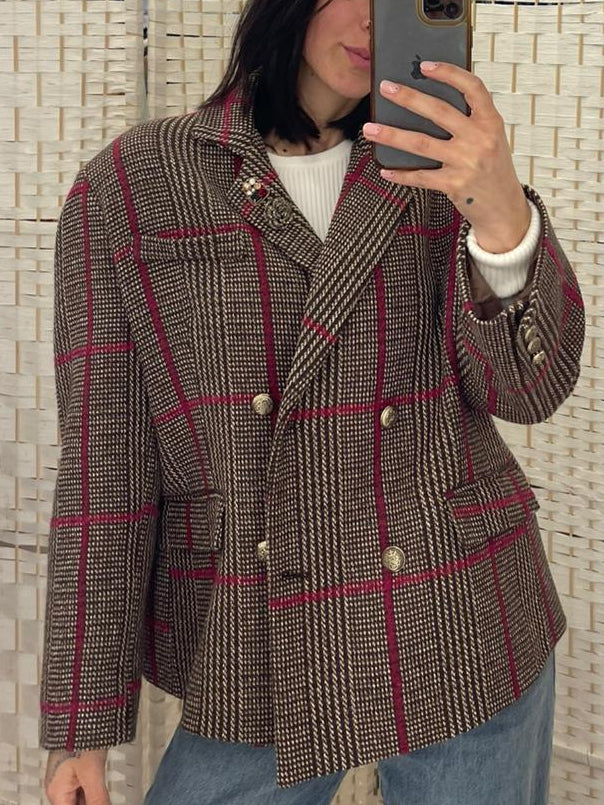 Giacca quadri Kikisix